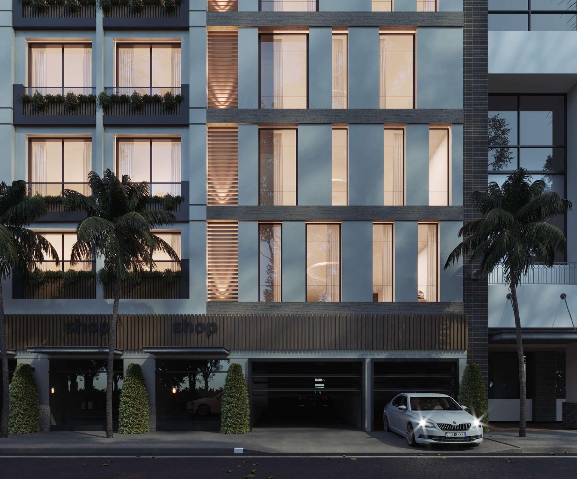 Retail Frontage & Main Entrance